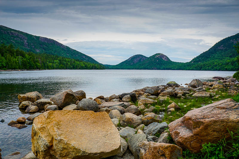 Jordan Pond in Acadia National Park