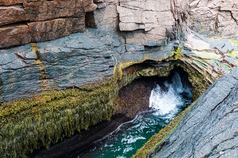 Thunder Hole in Acadia National Park