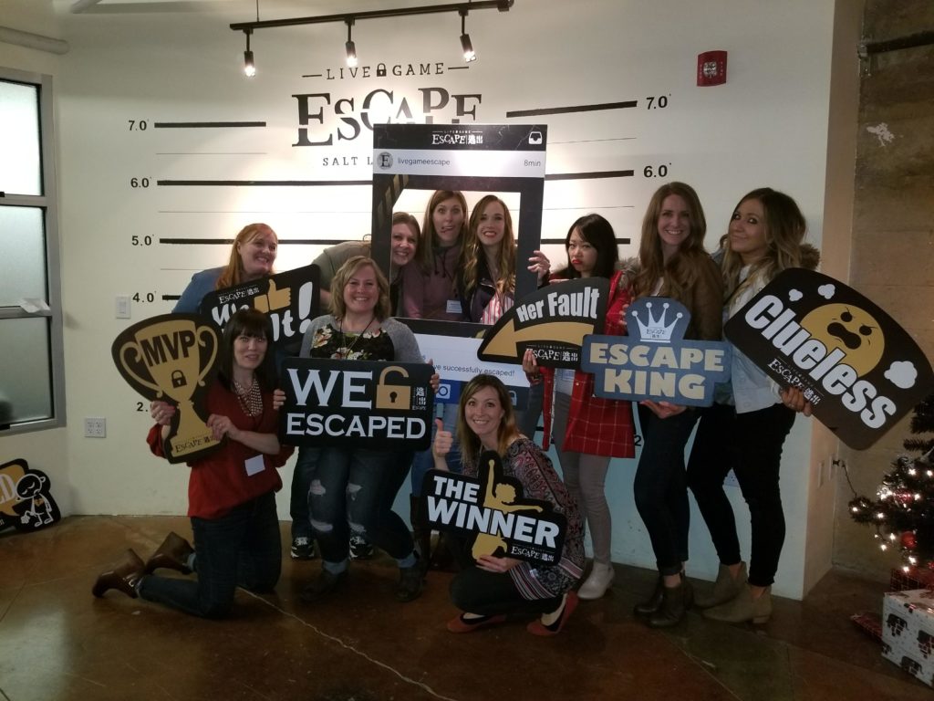 Escape room success in Salt Lake City